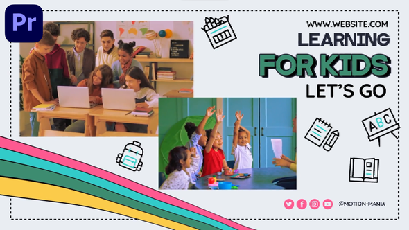 Kids Education Promo | MOGRT