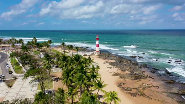 Northeast Brazil. Famous tourism place of downtown Salvador, state of Bahia. alt