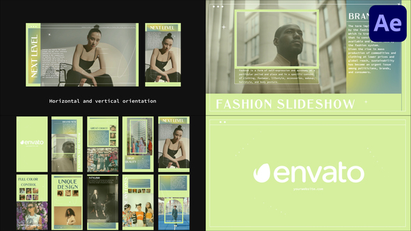 Fashion Magazine Slideshow | After Effects