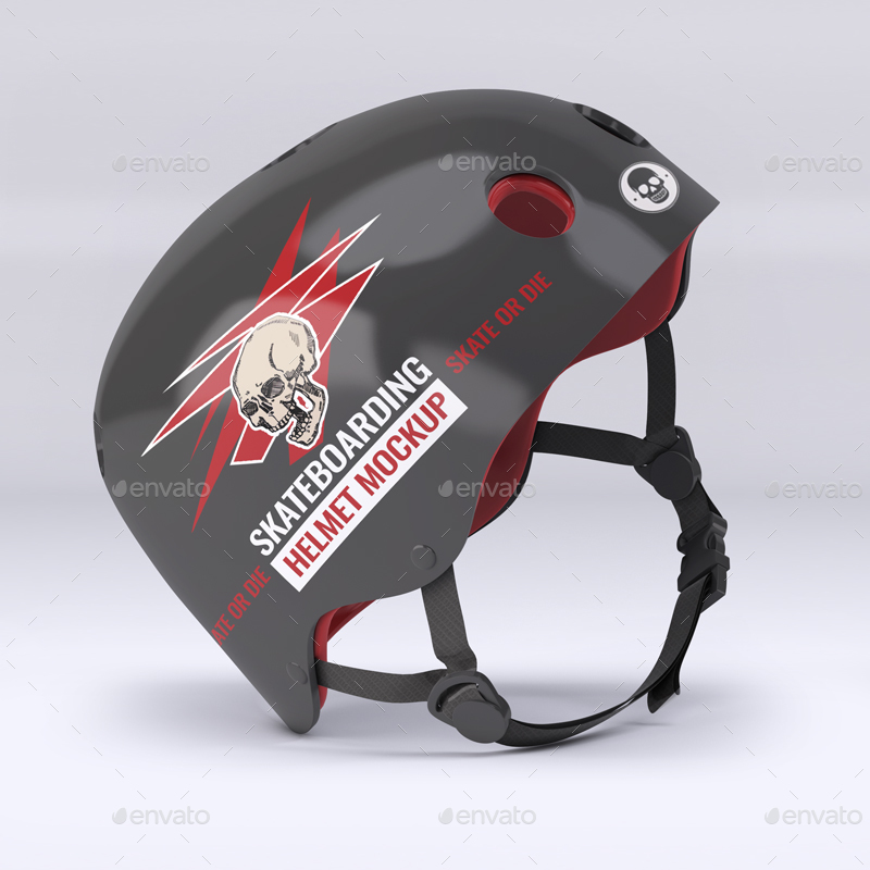 Skateboarding Helmet MockUp, Graphics GraphicRiver