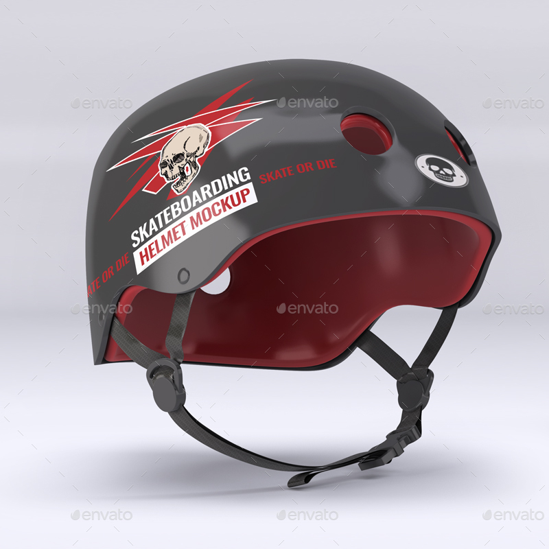 Skateboarding Helmet MockUp, Graphics GraphicRiver