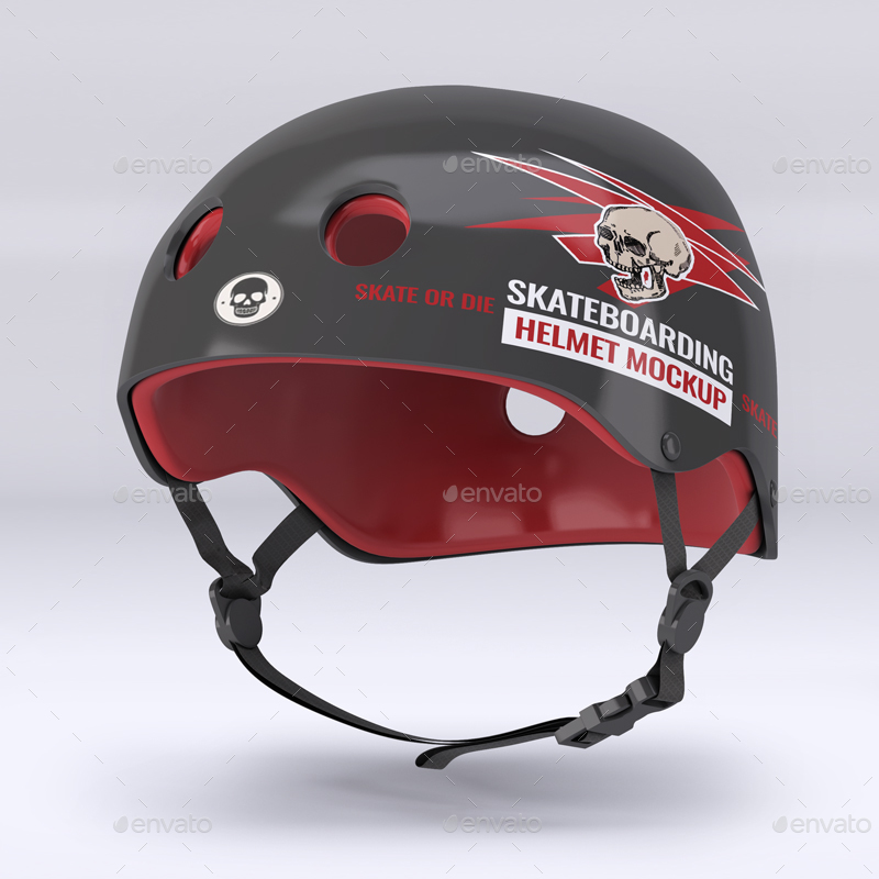 Skateboarding Helmet MockUp, Graphics GraphicRiver