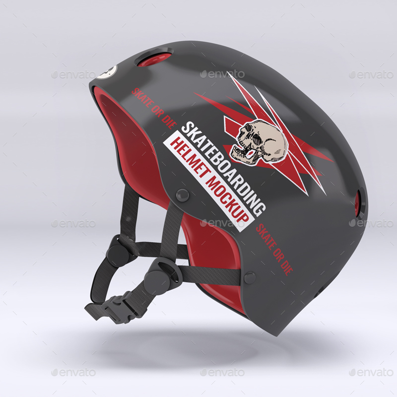 Skateboarding Helmet MockUp, Graphics GraphicRiver