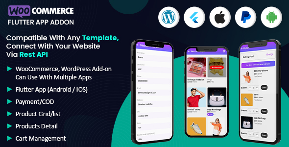 WooCommerce Addon For Flutter App
