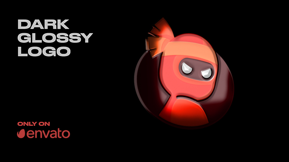 Dark Glossy Logo