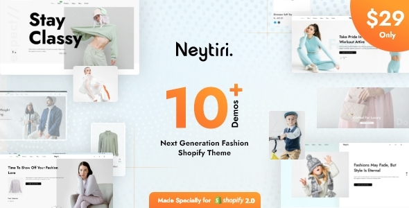 Neytiri – Clothing Store Shopify Theme