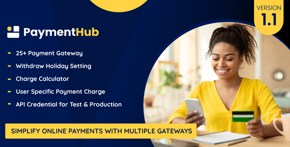 PaymentHUB  Simplify Online Payment With Multiple Gateways