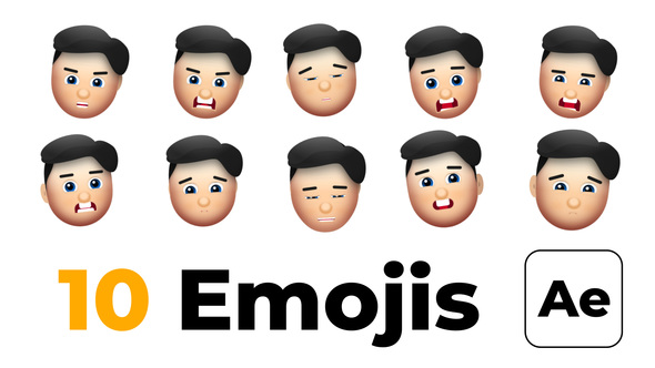 Boy Emojis | Angry