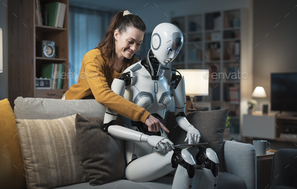 In the future, home robots equipped with AI will be more common than vacuum cleaners