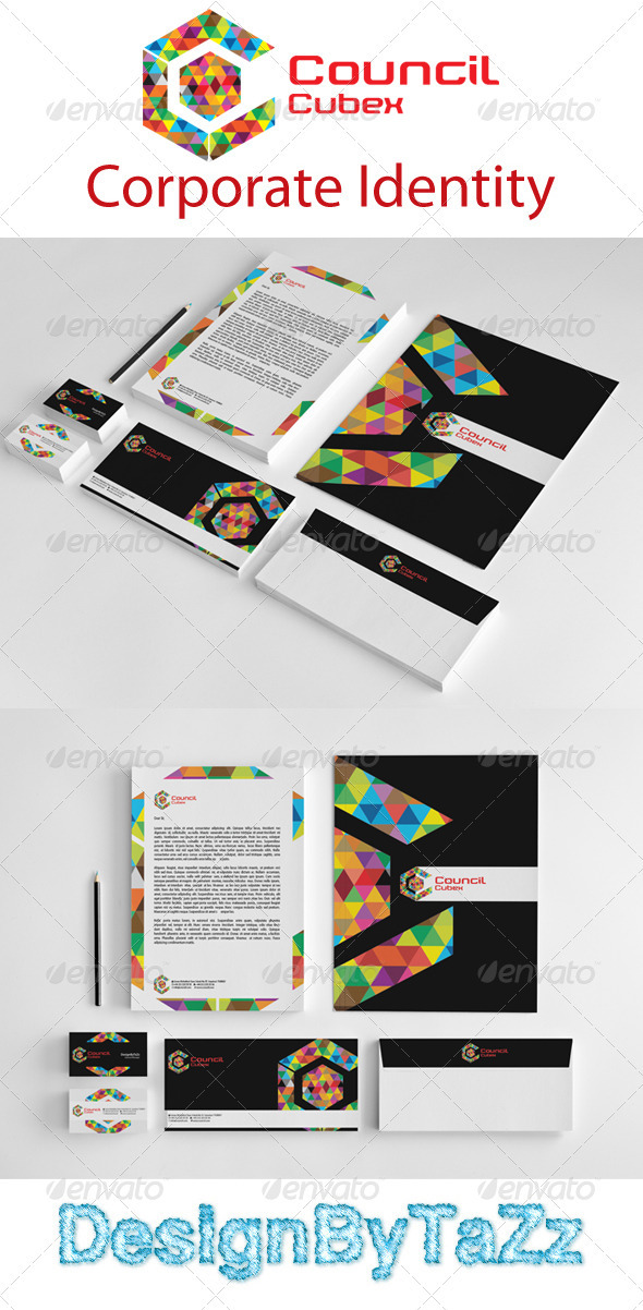 Council Love Corporate Identity Package - Stationery Print Templates