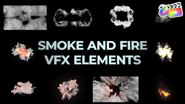 Explosions Smoke And Fire VFX Elements for FCPX