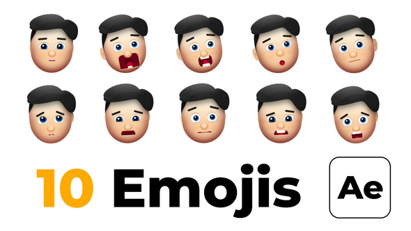 Boy Emojis | Sad | Afraid