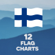 12 Flag Charts | 240 Flags | Infographics Pack - VideoHive Item for Sale