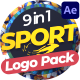 Sport Logo Openers Pack - VideoHive Item for Sale