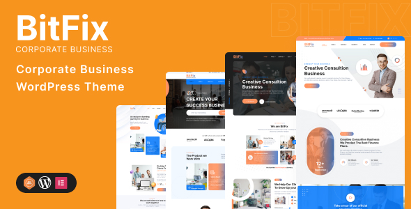 Bitfix – Business Consulting WordPress Theme