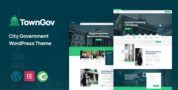 Towngov – City Government WordPress Theme