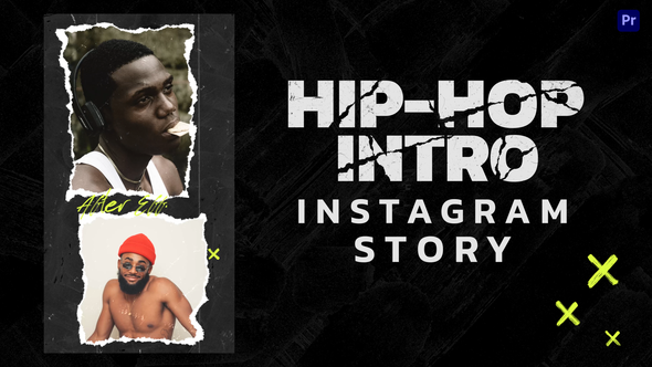 Hip-Hop Intro Story & Reels Mogrt