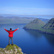 Funningur fjord view and mountains on Eysturoy Island, Faroe Islands. - PhotoDune Item for Sale