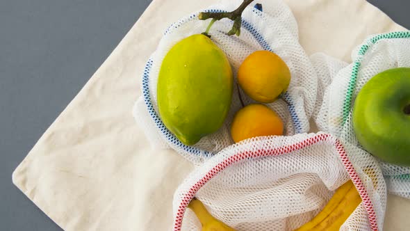 Reusable Shopping Bags for Food with Fruits 21 alt