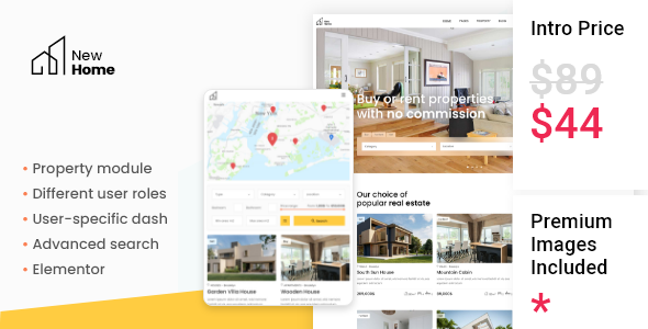 NewHome – Real Estate Theme