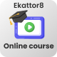 Ekattor 8 school online course addon