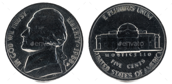 Five-cent coin of United States