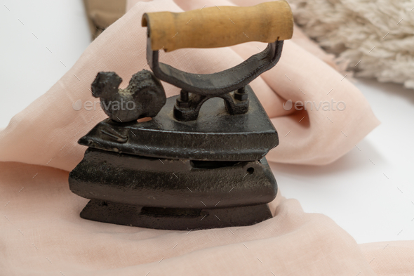 antique clothes iron