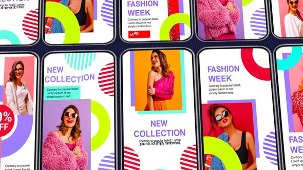 Funky Fashion After Effects Instagram Story