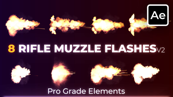 Rifle Muzzle Flashes 2