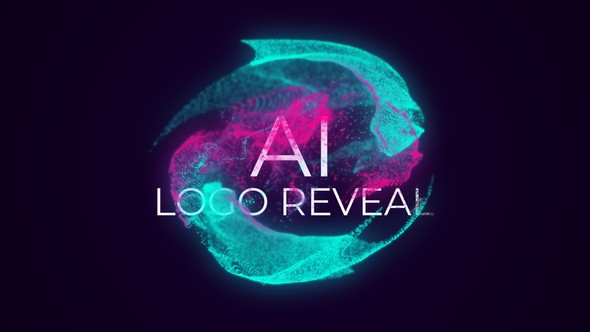 AI Particles Logo Reveal