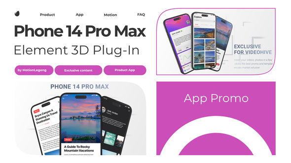 App Promo Product Promo template preview