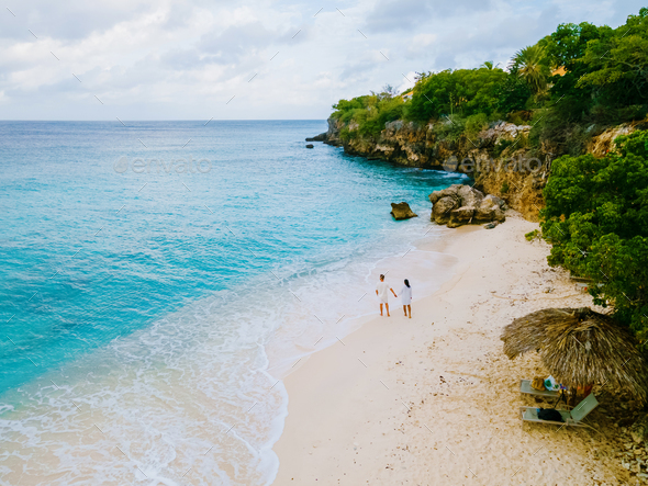 Playa Kalki Beach Caribbean island of Curacao, Playa Kalki in Curacao ...