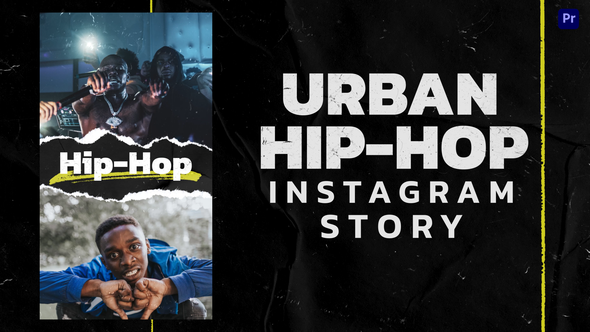 Urban Hip-Hop Story & Reels Mogrt
