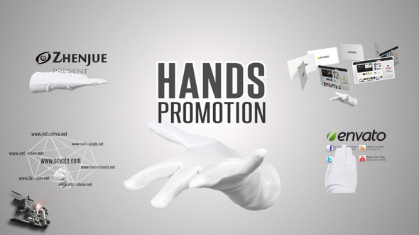 Hands Promotion Pack - VideoHive 3738224
