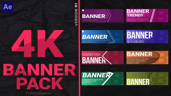 Banner pack 4K