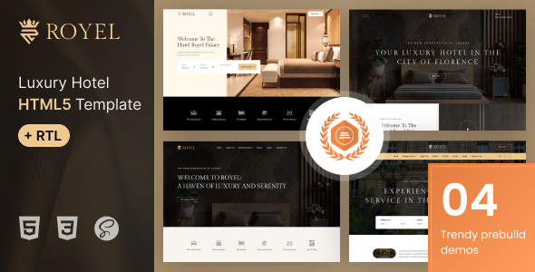 Royel - Luxury Hotel HTML5 Template