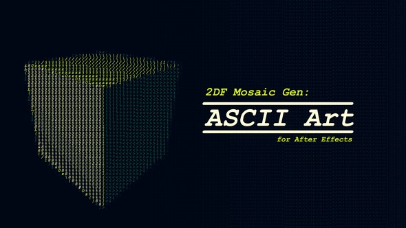 2DF Mosaic Gen - ASCII Art