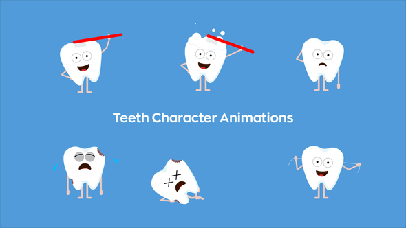 Teeth Character Animations