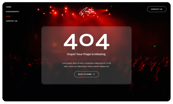 Sinatra ? Musician & Band Elementor Template Kit