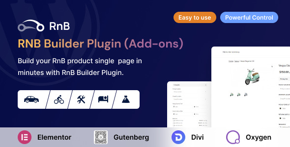 RnB Builder - Product Single Page Builder for RnB (Add-on)