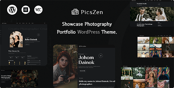 Picszen – Photography WordPress Theme