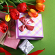 tulips holiday gift background decoration - PhotoDune Item for Sale