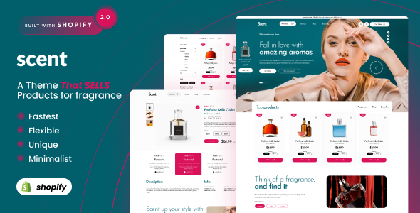 Scent – Shopify 2.0 Perfume Cosmetics Theme