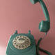 Vintage phone with pink background - PhotoDune Item for Sale