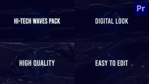HiTech Waves Pack for Premiere Pro