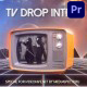 TV Drop Intro for Premiere Pro - VideoHive Item for Sale