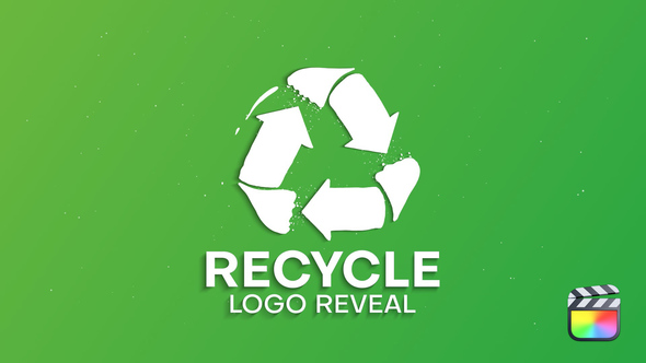 Recycle Ecology Green Logo Reveal
