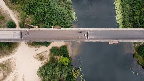 Train Goes Over The Bridge alt