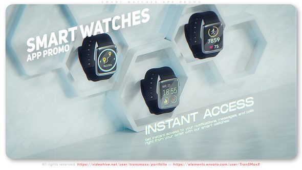 Smart Watches App Promo