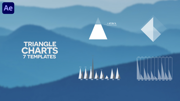 7 Triangle Charts | Infographics Pack